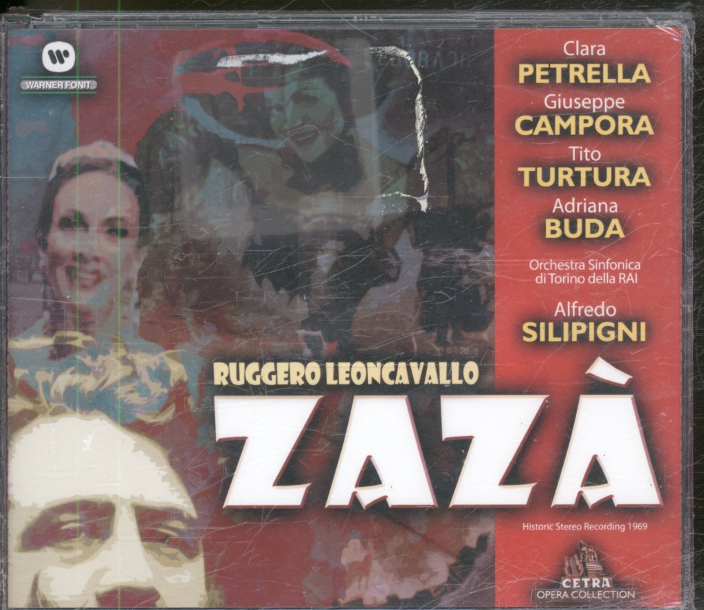 Orchestra Sinfonica Di Torino Della Rai, Alfredo Silipigni - Ruggiero Leoncavallo - Zazà - Double Cd