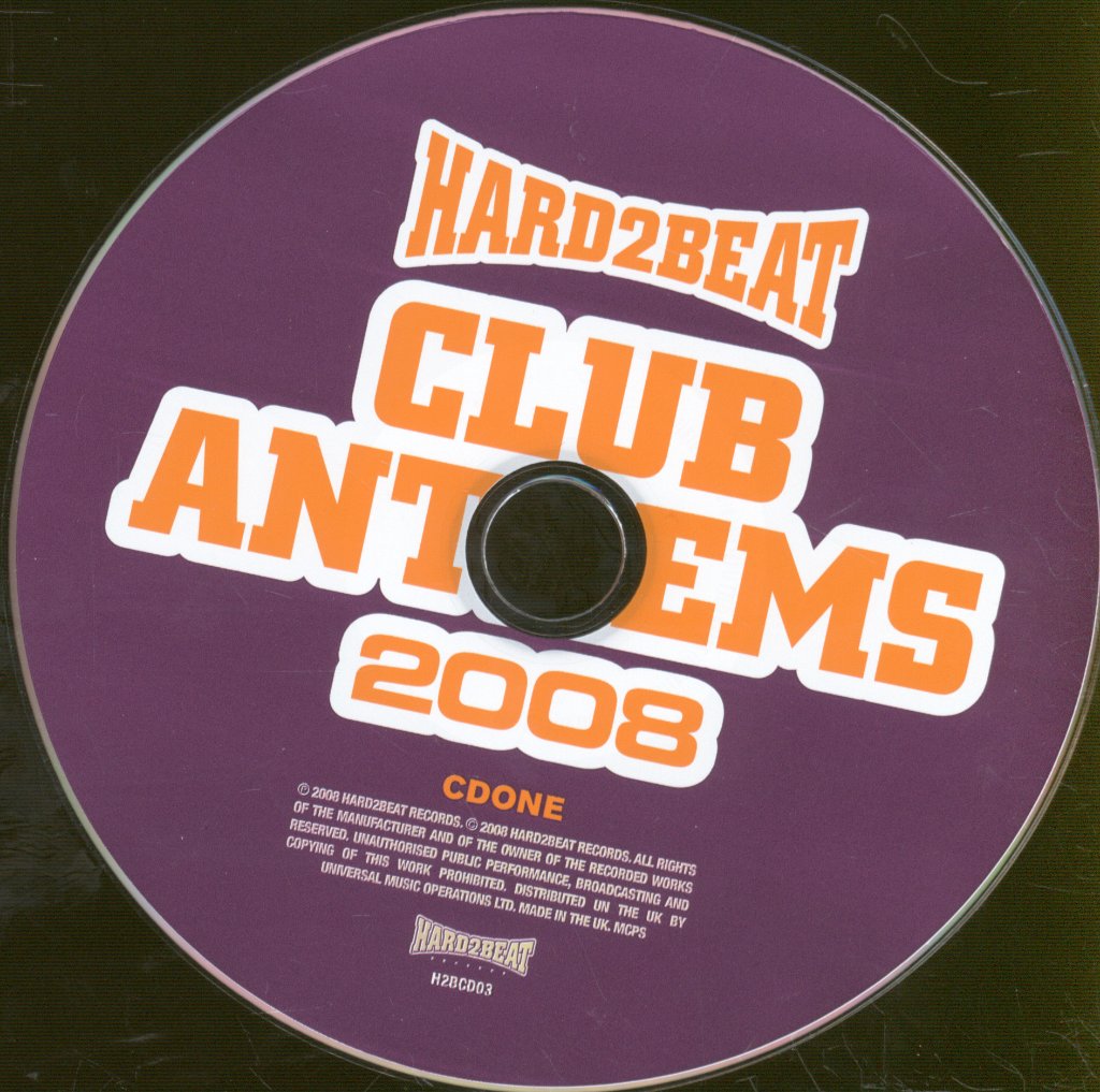 Various Artists - Club Anthems 2008 - Double Cd