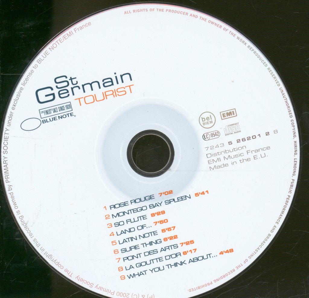 St Germain - Tourist - Cd