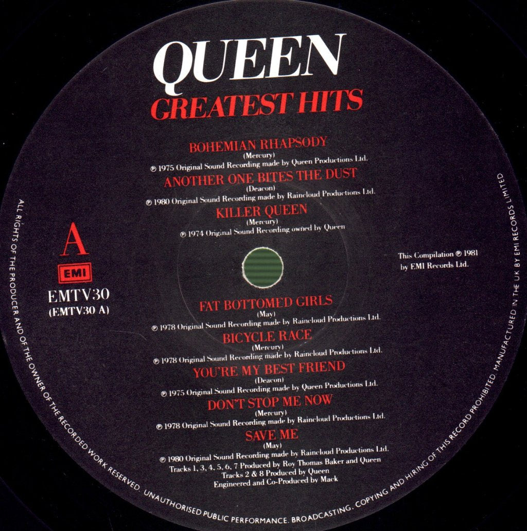 Queen - Greatest Hits - Lp