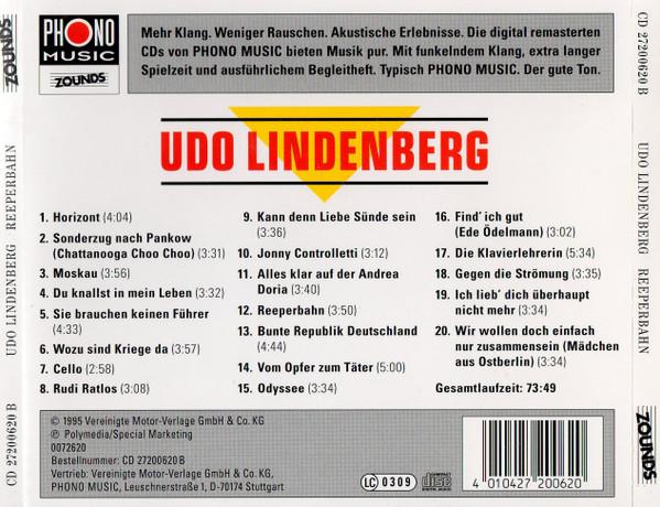 Udo Lindenberg - Reeperbahn (Best) - Cd