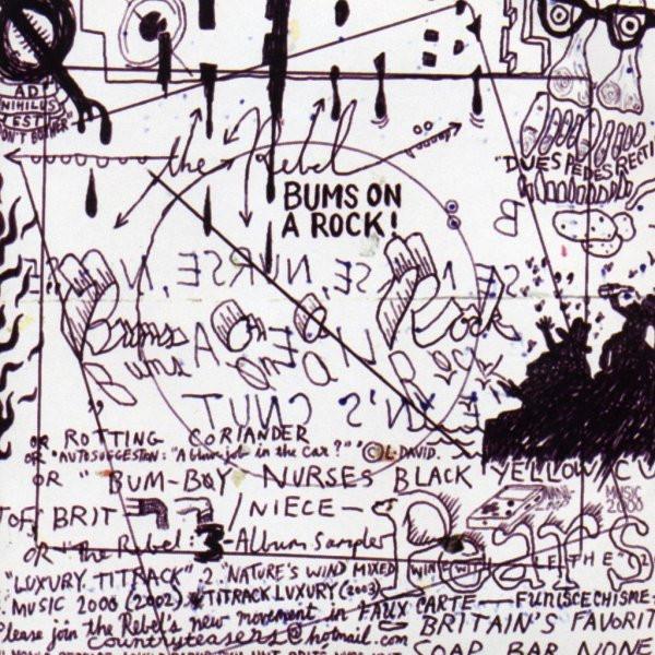 Rebel (5) - Bums On A Rock! - 7 Inch