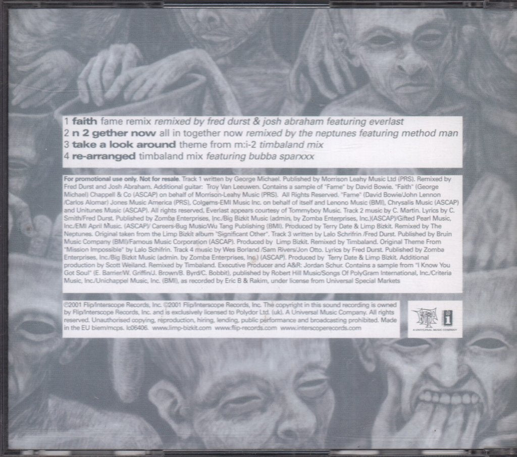 Limp Bizkit - New Old Songs Album Sampler - Cd