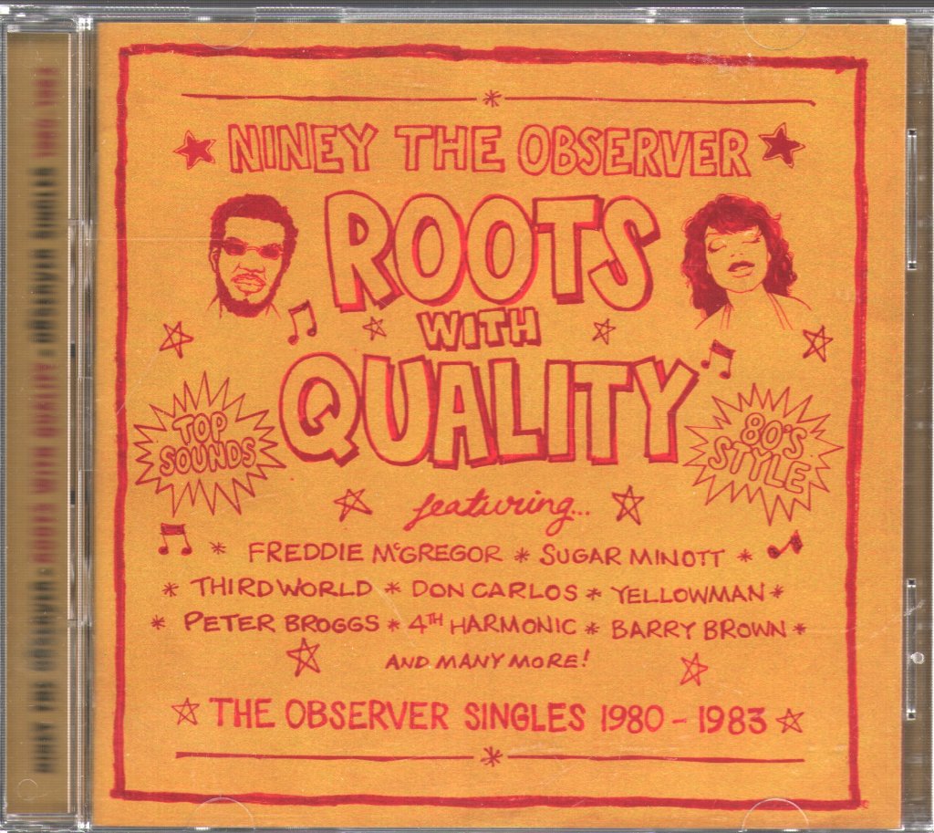 Niney The Observer - Roots With Quality (The Observer Singles 1980-1983) - Double Cd