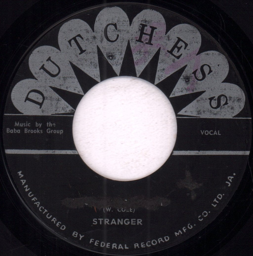 Stranger Cole / Baba Brooks and his group - Rough And Tough / Country Town - 7 Inch