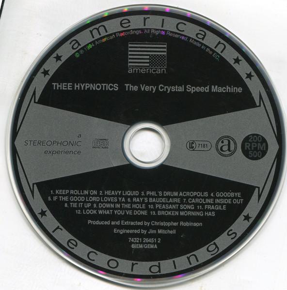 Thee Hypnotics - Very Crystal Speed Machine - Cd