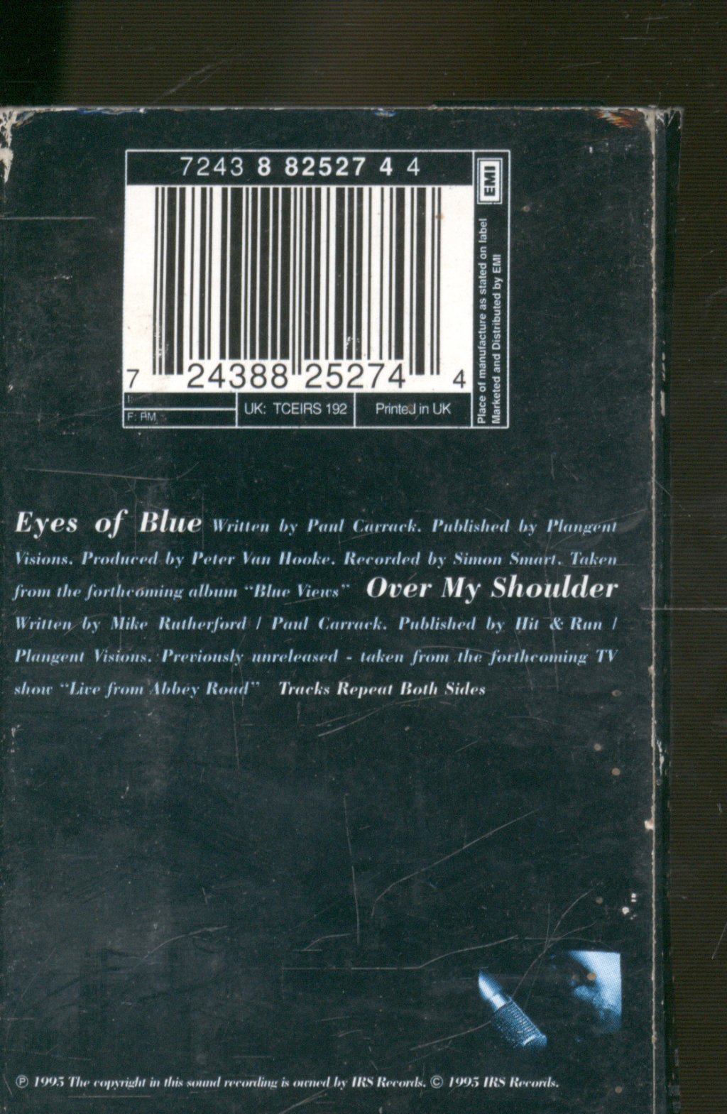 Paul Carrack - Eyes Of Blue - Cassette