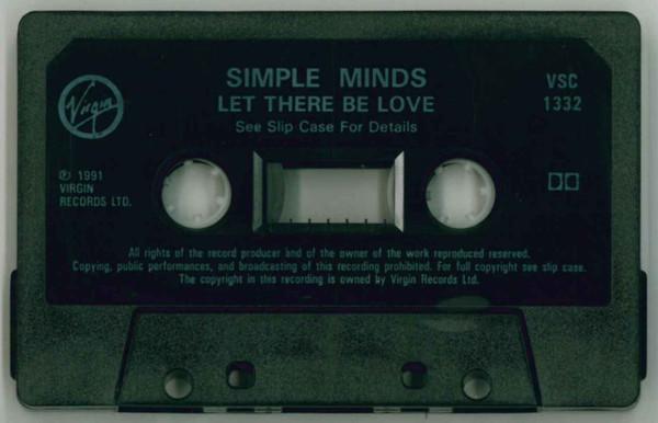 Simple Minds - Let There Be Love - Cassette