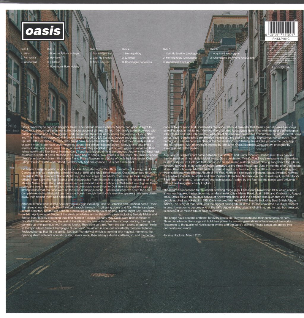 Oasis - What's The Story Morning Glory? (30th Anniversary Edition) - Triple Lp