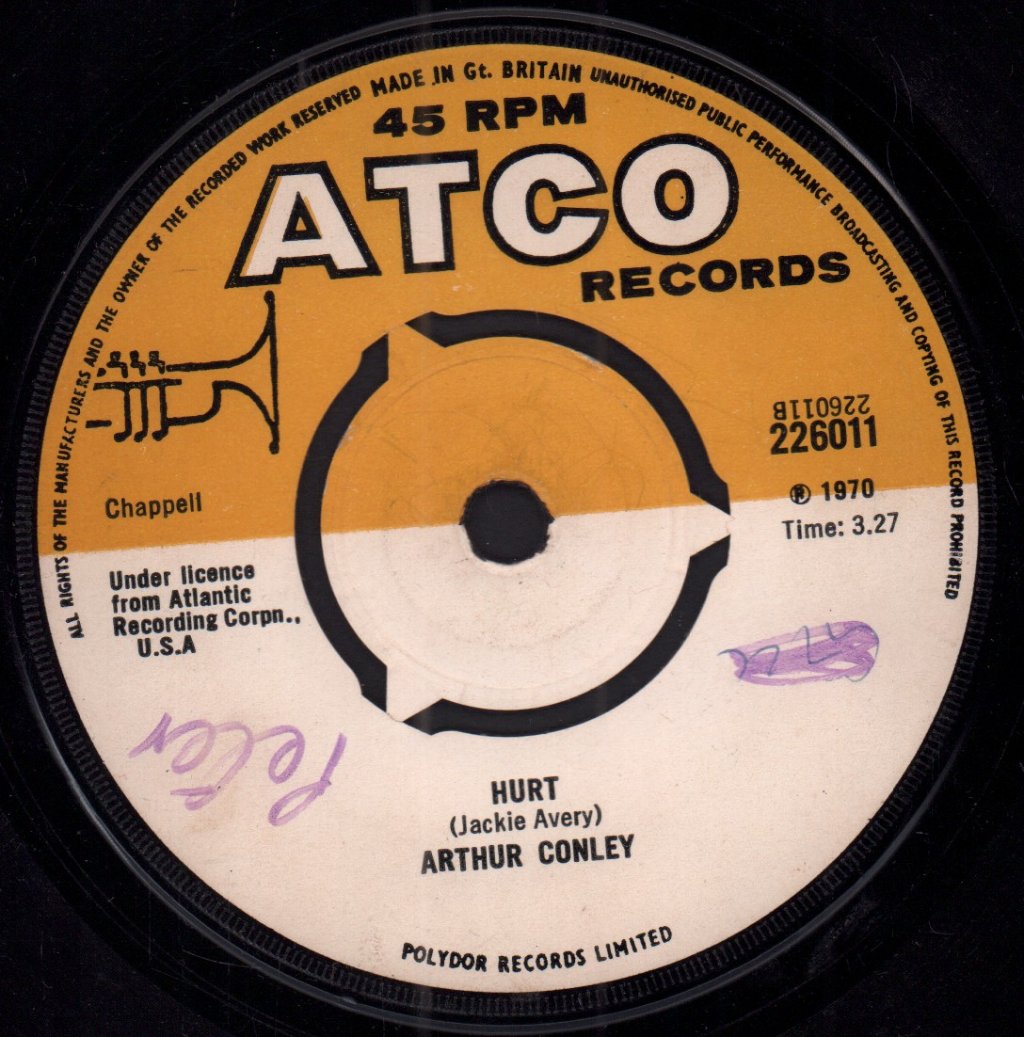 Arthur Conley - They Call The Wind Maria - 7 Inch
