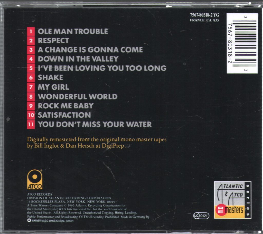 Otis Redding - Otis Blue / Otis Redding Sings Soul - Cd