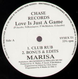 Marisa - Love Is Just A Game - 12 Inch