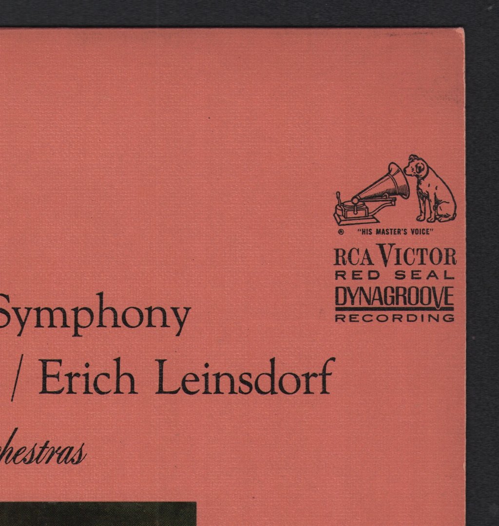 Erich Leinsdorf / Boston Symphony Orchestra - Beethoven - "Eroica" Symphony - Lp