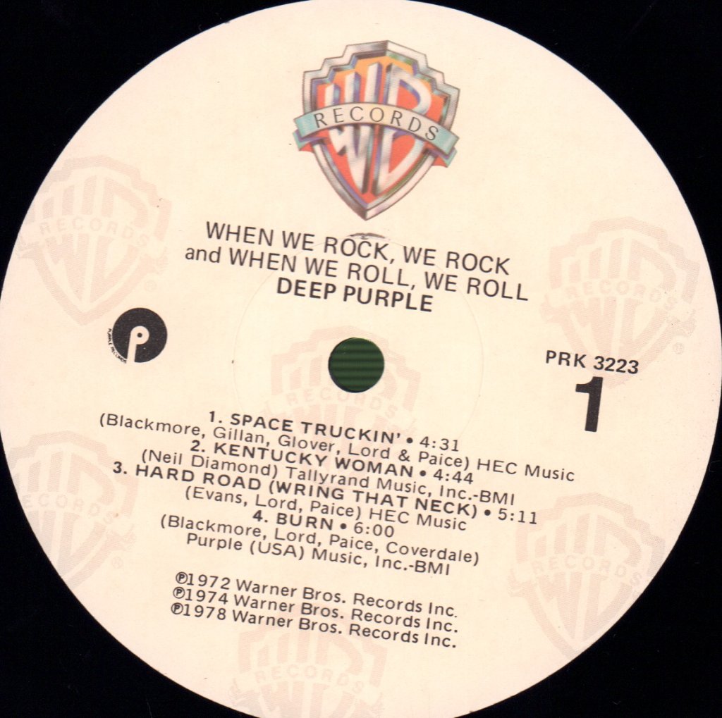 Deep Purple - When We Rock - Lp