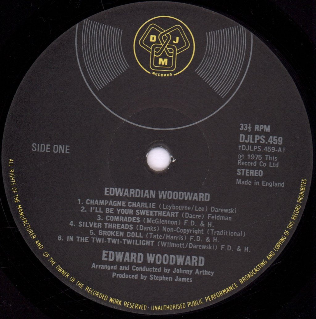 Edward Woodward - Edwardian Woodward - Lp