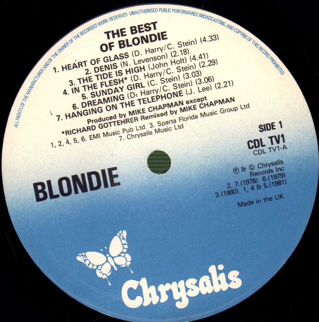 Blondie - Best Of - Lp