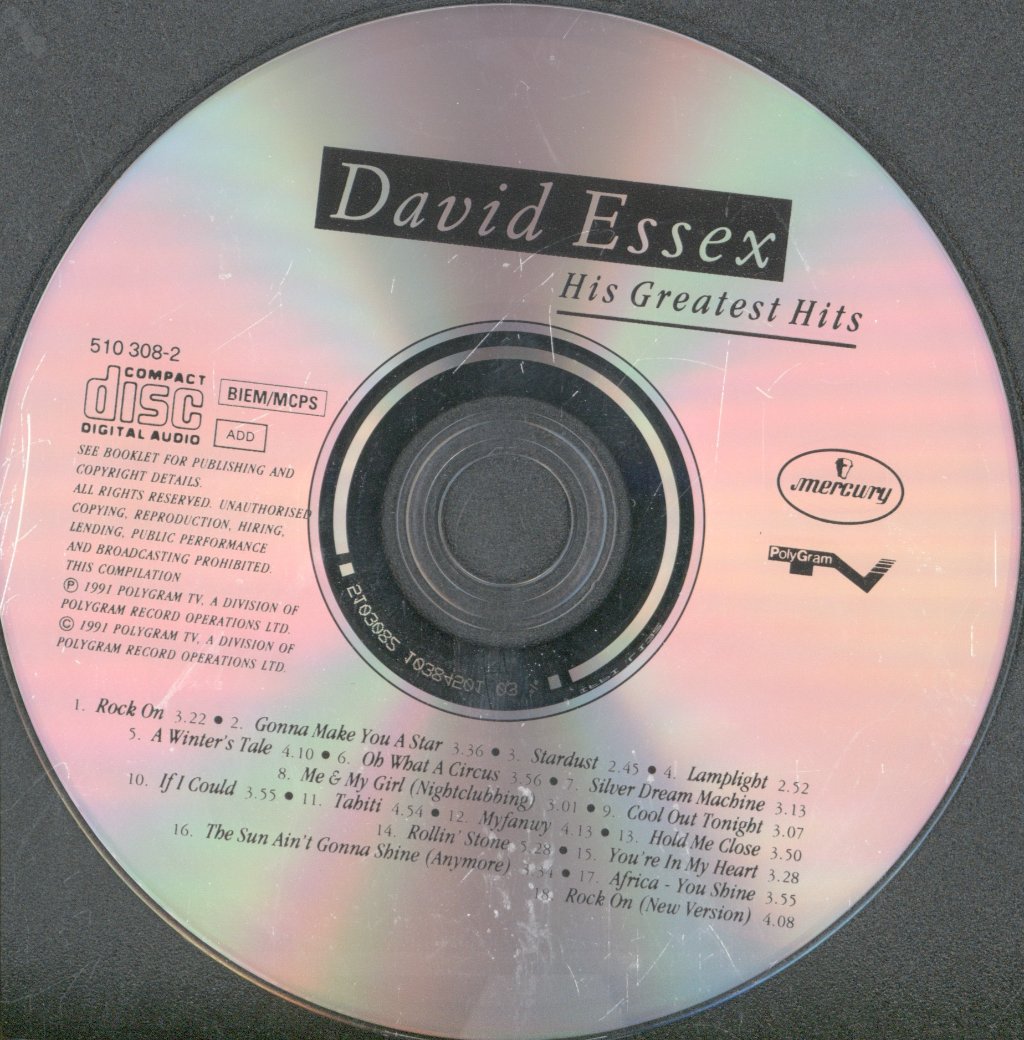 David Essex - His Greatest Hits - Cd