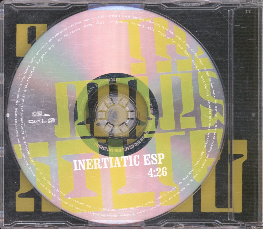 Mars Volta - Inertiatic ESP - Cd