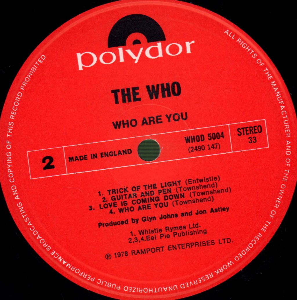 Who - Who Are You - Lp
