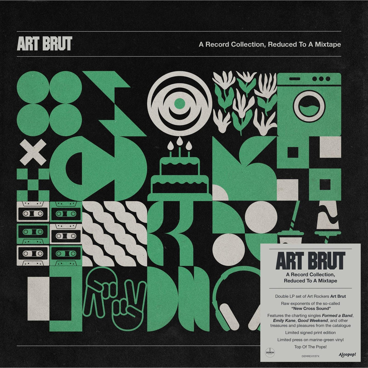 Art Brut - A Record Collection Reduced To - Double Lp