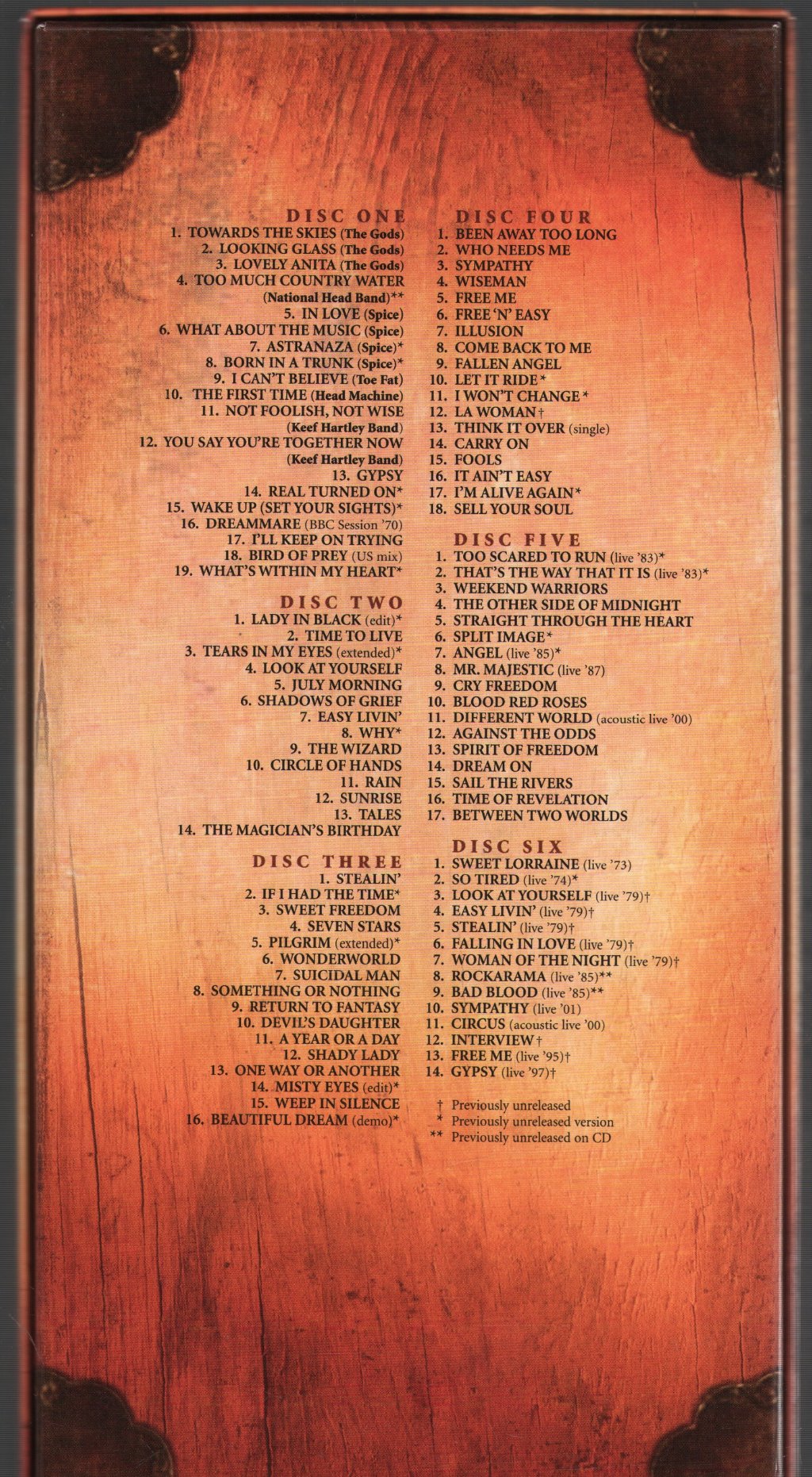 Uriah Heep - Chapter & Verse - The Uriah Heep Story - Cd Box Set