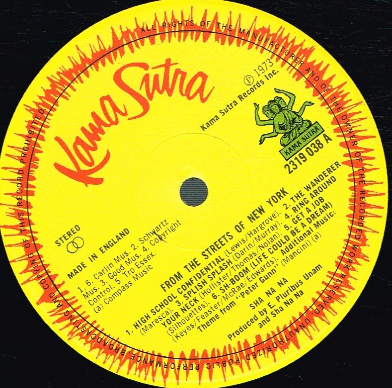 Sha Na Na - From The Streets Of New York - Lp