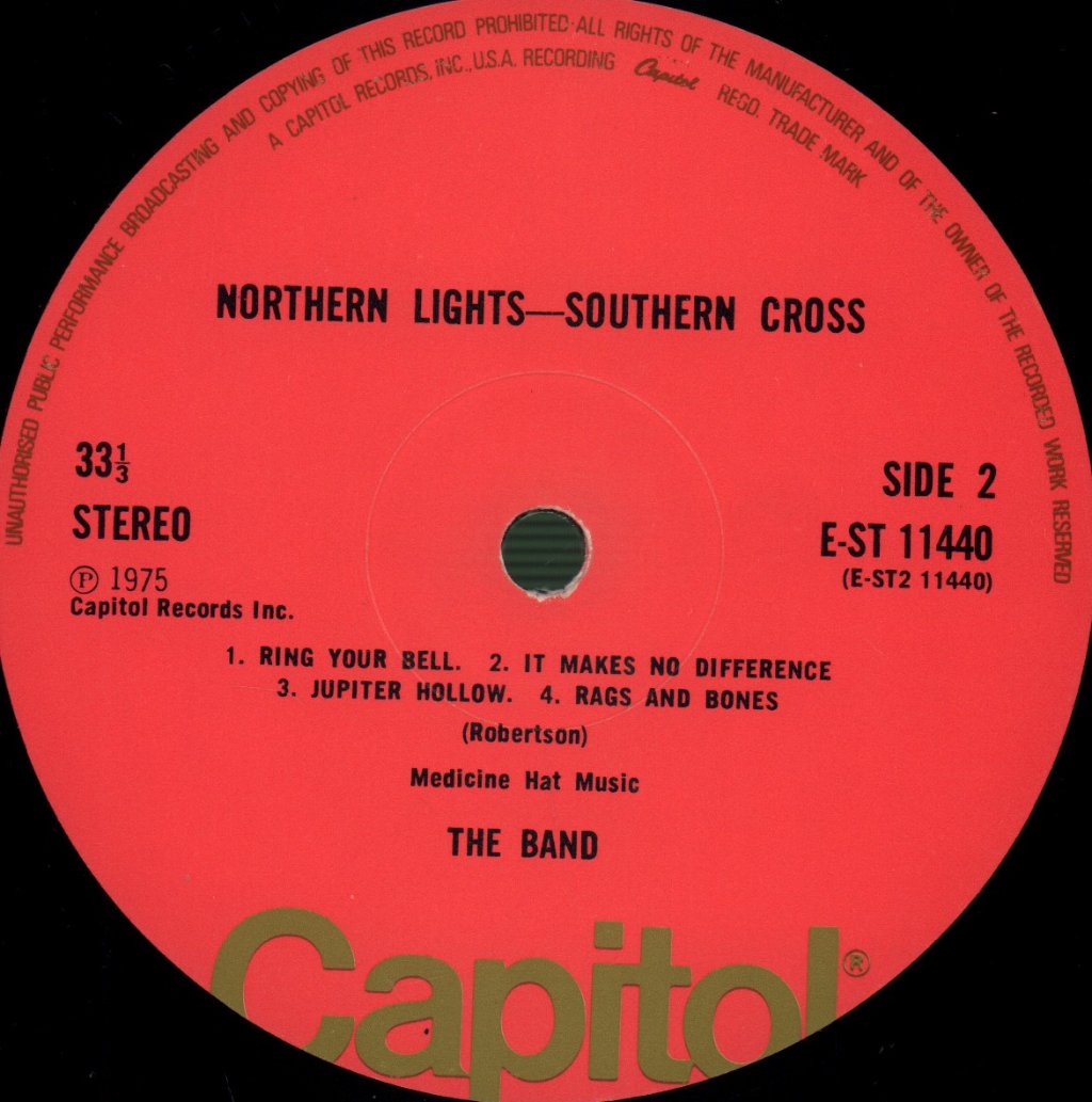 Band - Northern Lights - Southern Cross - Lp