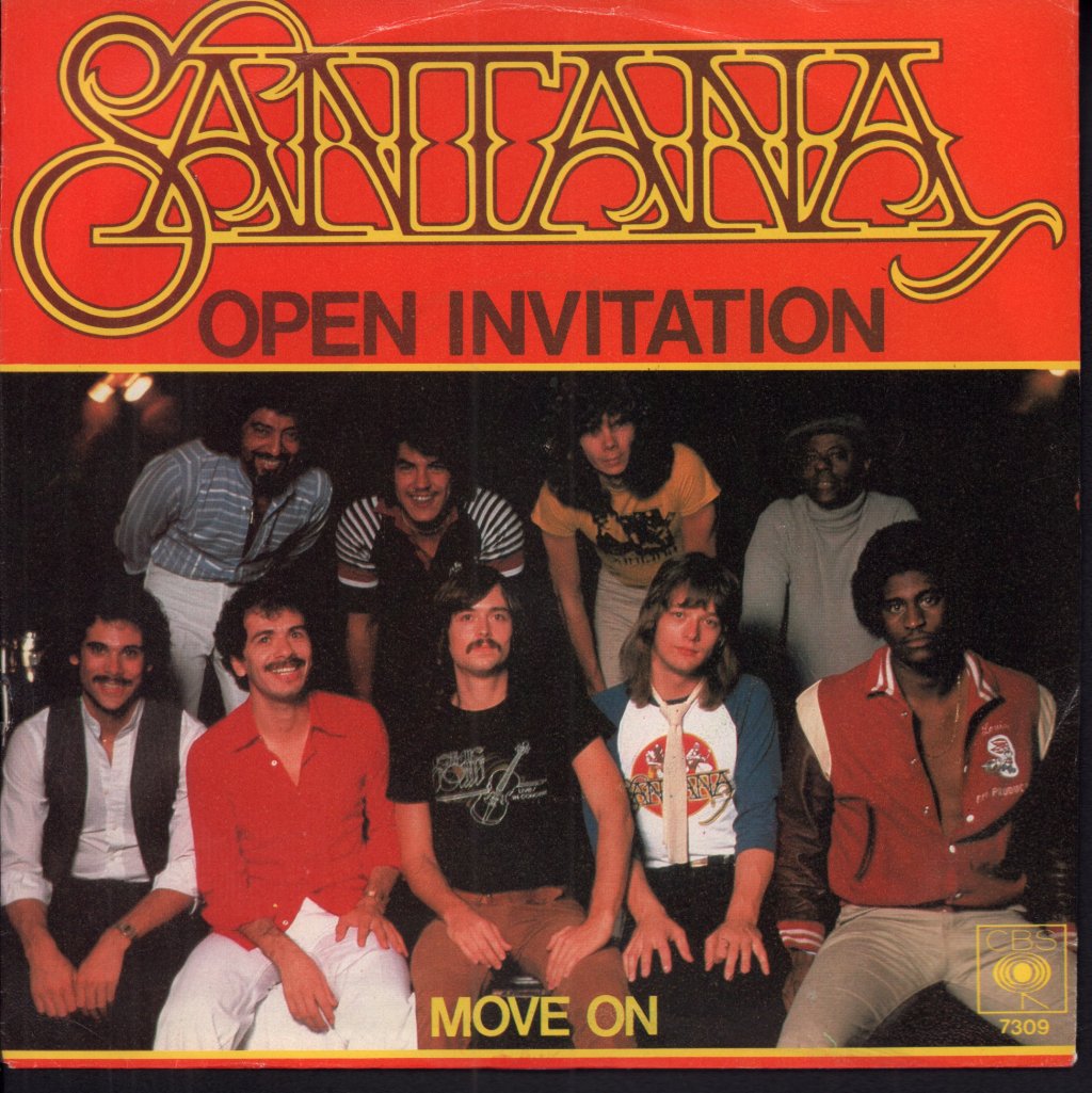 Santana - Open Invitation - 7 Inch