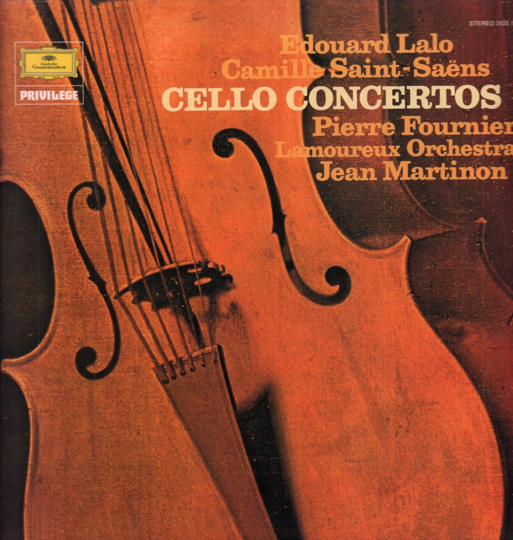 edouard lalo / camille saint-saens / max bruch - Concerto For Violoncello And Orchestra - Lp