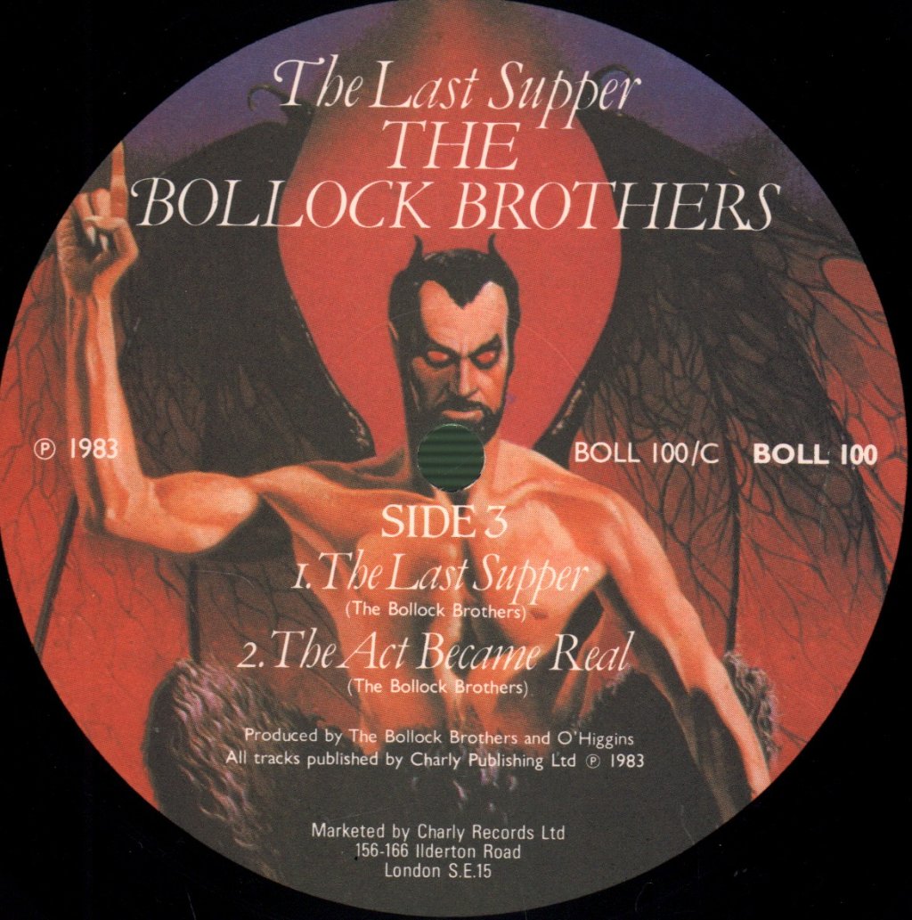 Bollock Brothers - Last Supper - Double Lp