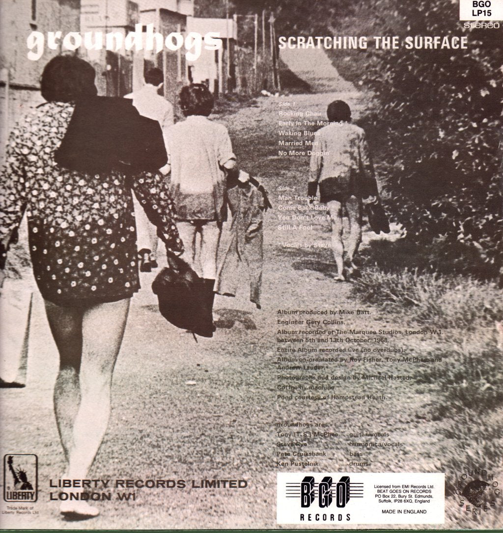 Groundhogs - Scratching The Surface - Lp