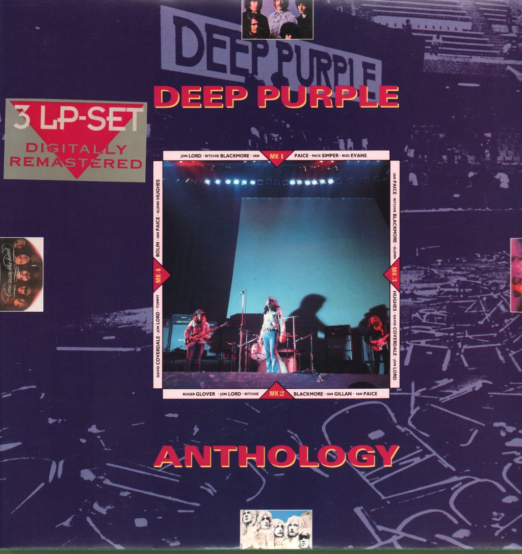Deep Purple - Anthology - Triple Lp