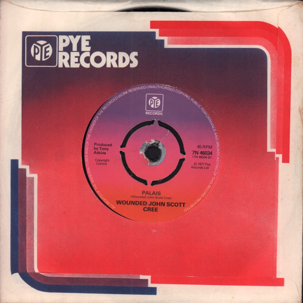 Wounded John Scott Cree - Rudolph The Red Nosed Reindeer - 7 Inch