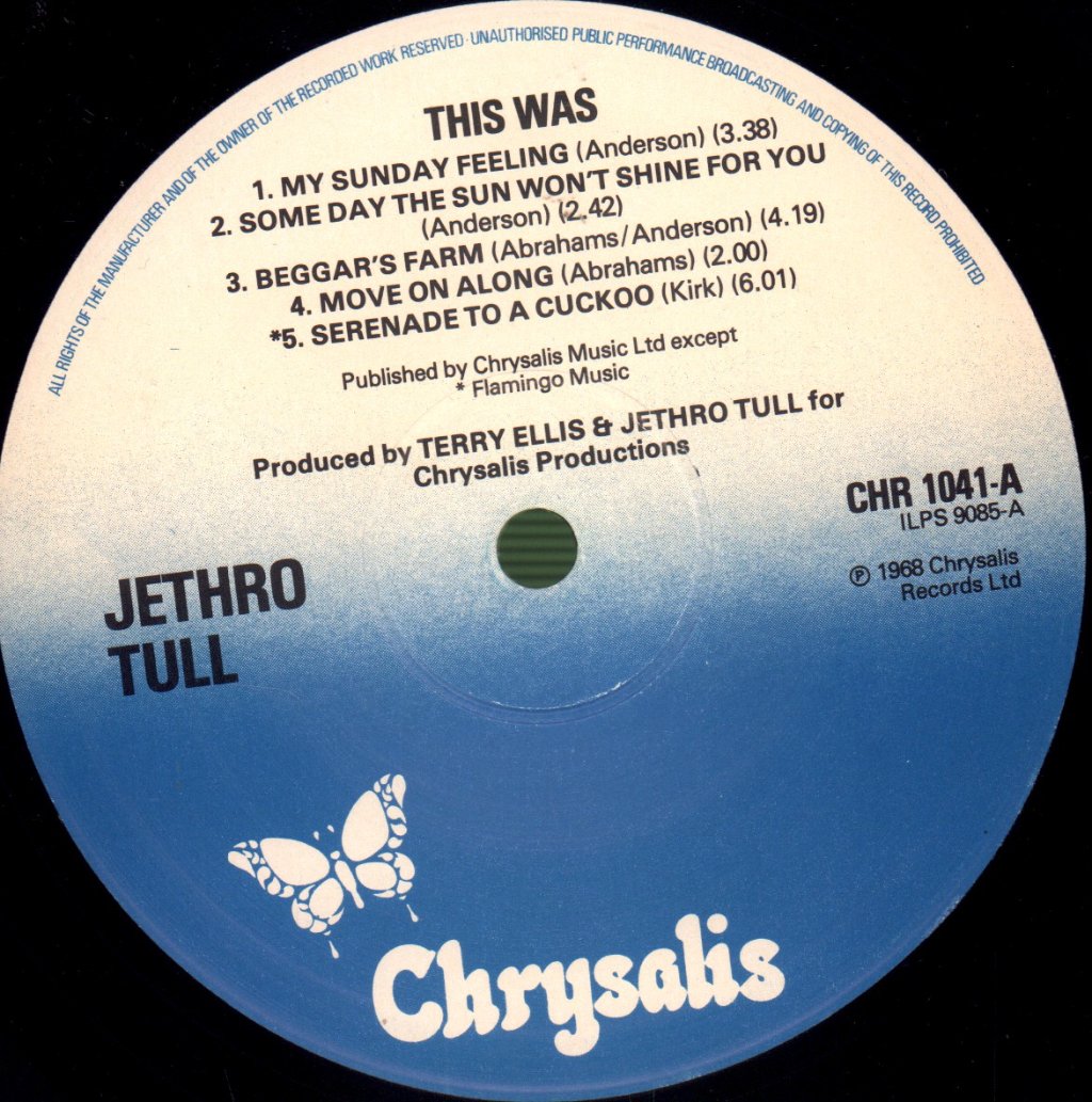 Jethro Tull - This Was - Lp