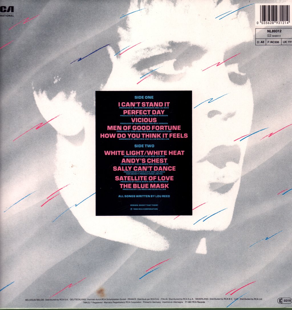 Lou Reed - I Can't Stand It - Lp