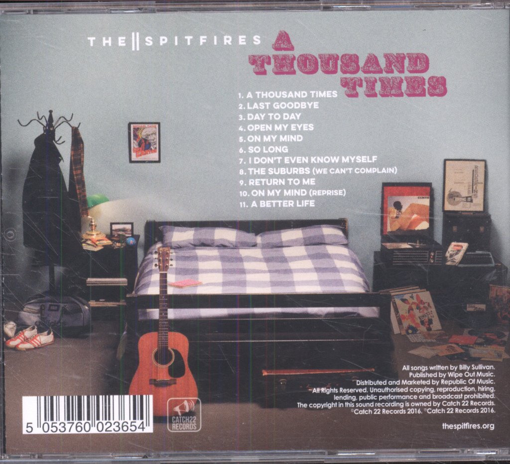 Spitfires (2010S Band) - A Thousand Times - Cd