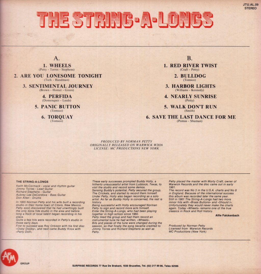String-A-Longs - Wheels - Lp