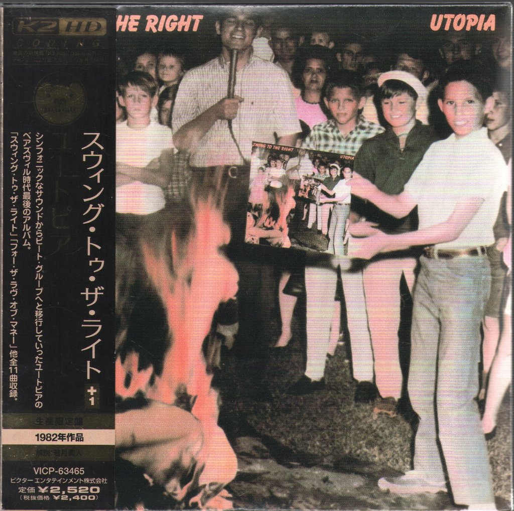 Utopia - Swing To The Right - Cd