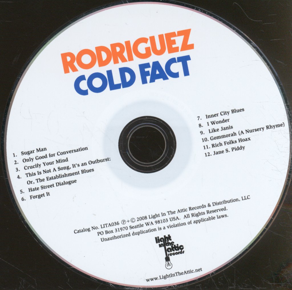 Rodriguez - Cold Fact - Cd