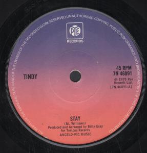 Tindy - Stay - 7 Inch