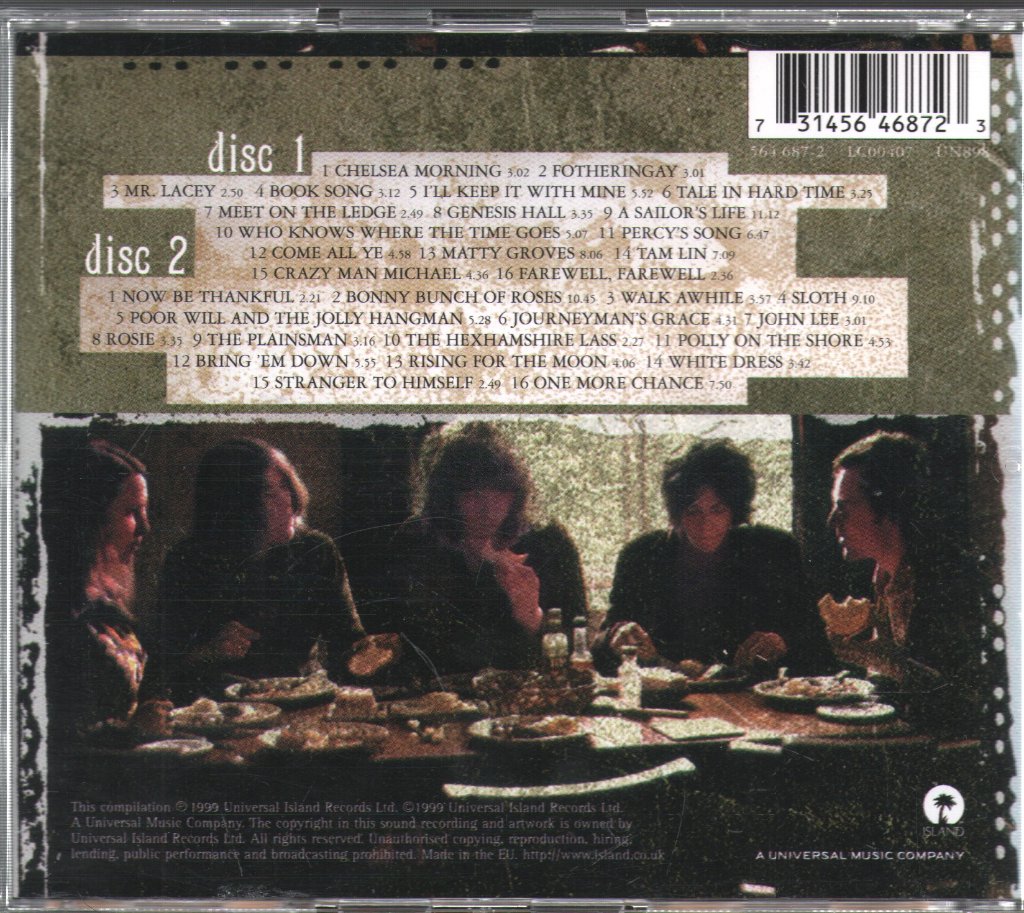 Fairport Convention - Meet On The Ledge The Classic Years (1967-1975) - Double Cd