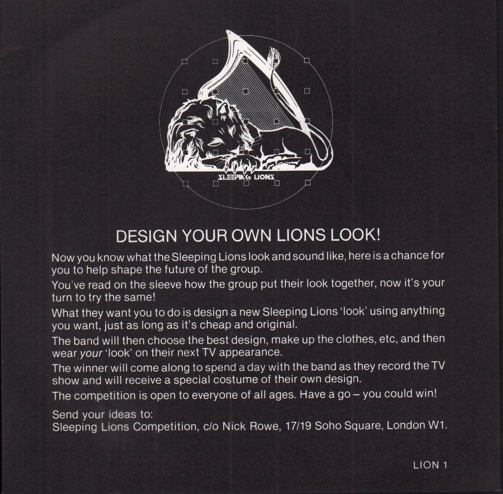 Sleeping Lions - Celebration - 7 Inch