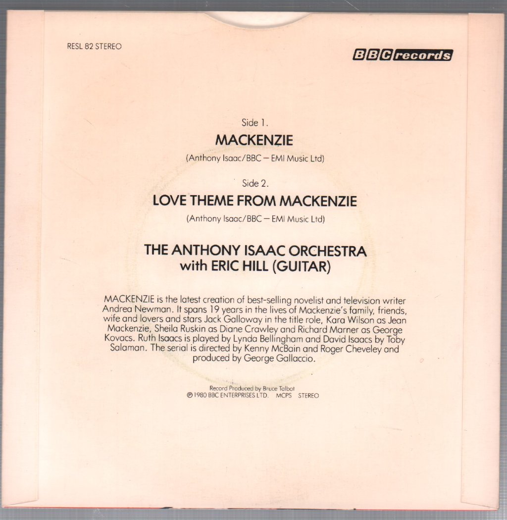 Anthony Isaac Orchestra - Mackenzie - 7 Inch