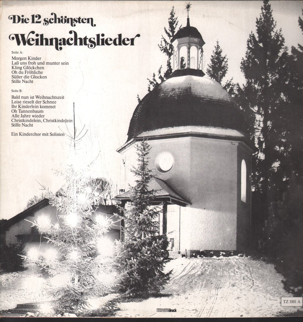 Unknown Artist - Die 12 Schönsten Weihnachtslieder - Lp