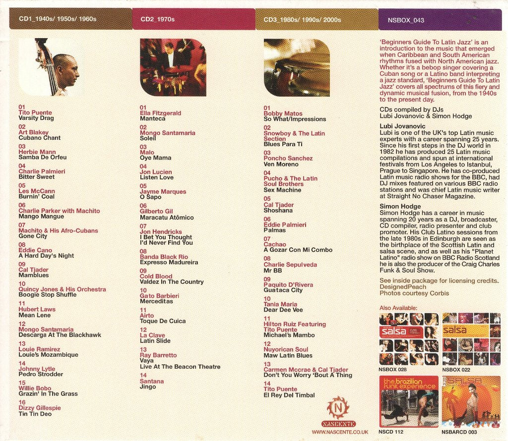 Various Artists - Beginner's Guide To Latin Jazz - Triple Cd