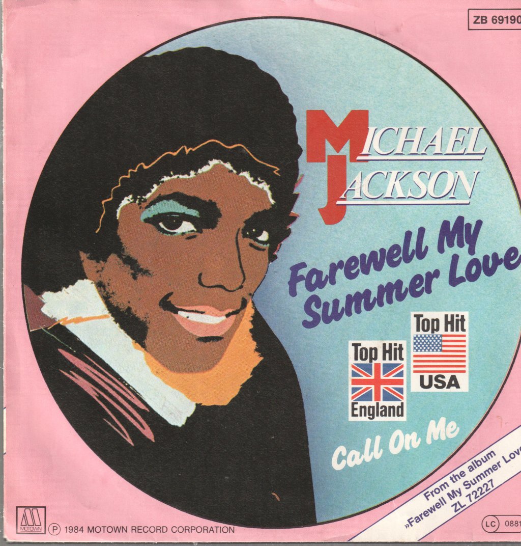 Michael Jackson - Farewell My Summer Love - 7 Inch