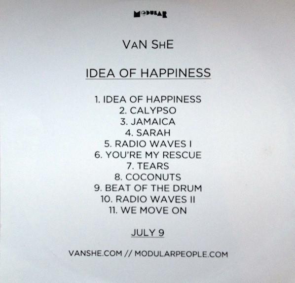 Van She - Idea Of Happiness - Cdr