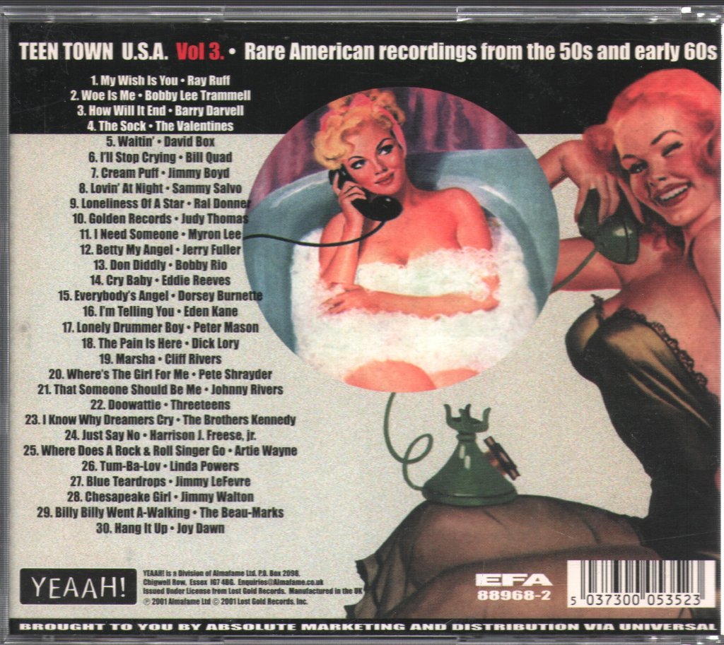 Various Artists - Teen Town U.S.A. Volume 3 - Cd