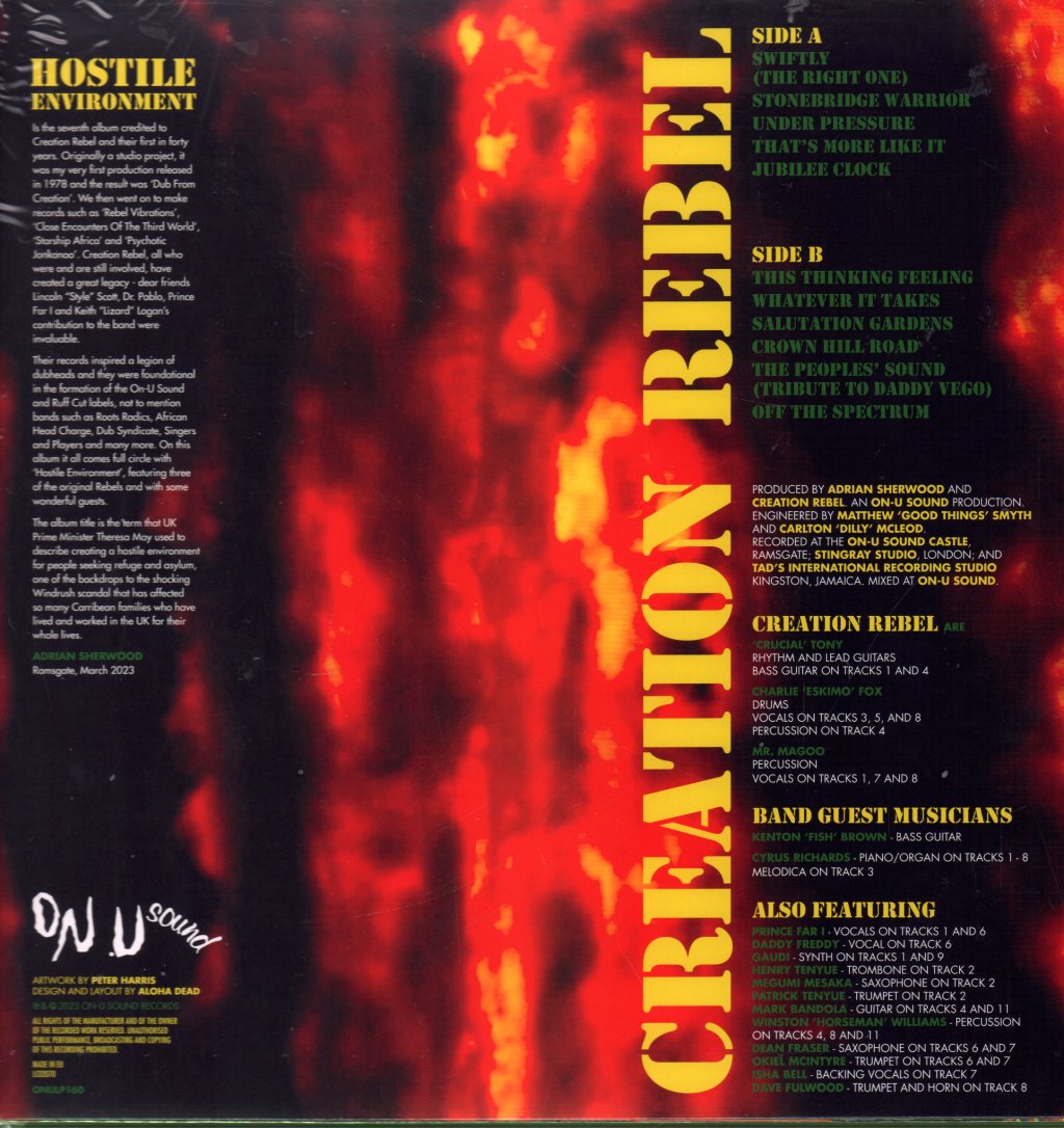 Creation Rebel - Hostile Environment - Lp