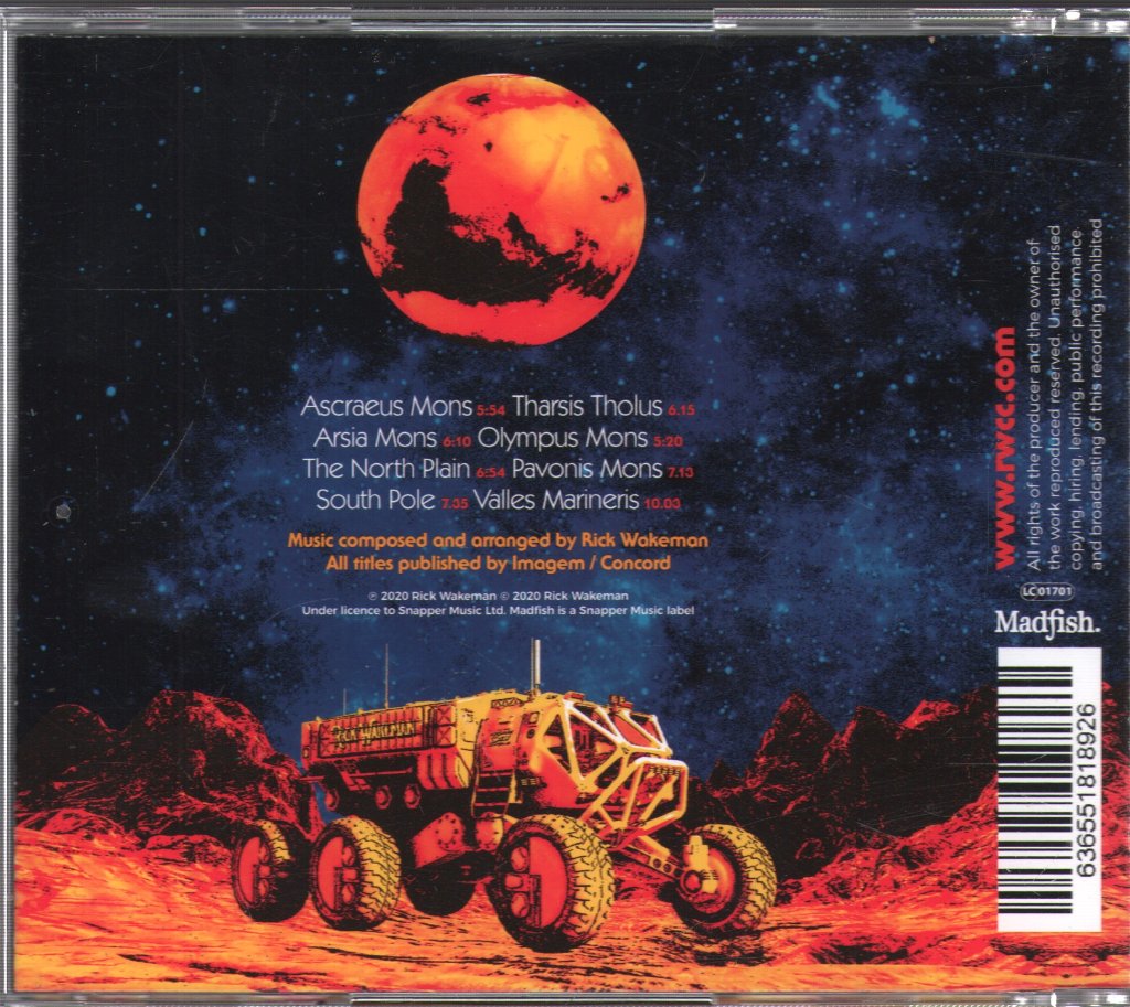 Rick Wakeman - Red Planet - Cd